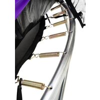 Батут Calviano Outside Master Purple 252 см - 8ft (внешняя сетка, с лестницей) - Превью изображения №4 — Интернет-магазин Time-Shop