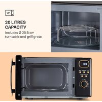 Микроволновая печь Klarstein Julieta (черный) - Превью изображения №4 — Интернет-магазин Time-Shop