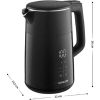 Электрический чайник Sencor SWK 0610BK - Превью изображения №3 — Интернет-магазин Time-Shop