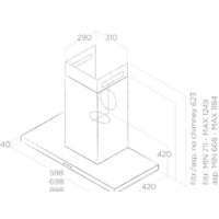 Кухонная вытяжка Elica Thin IX/A/90 - Превью изображения №5 — Интернет-магазин Time-Shop