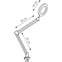 Настольная лампа Uniel TLD-568 - Превью изображения №4 — Интернет-магазин Time-Shop