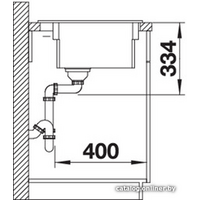 Кухонная мойка Blanco Etagon 6 (глянцевый магнолия) 525157 - Превью изображения №4 — Интернет-магазин Time-Shop