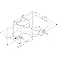 Смеситель AM.PM X-Joy F85A10000 - Превью изображения №6 — Интернет-магазин Time-Shop