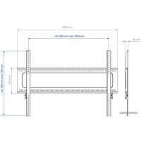 Кронштейн для телевизора Kromax STAR PRO-111 - Превью изображения №2 — Интернет-магазин Time-Shop