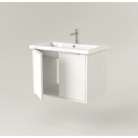  Дабер Тумба под умывальник 018 WeltWasser Deilbach 7517-60 Т18.6W.0.5Б (белый древесный/ручка белая) - Превью изображения №2 — Интернет-магазин Time-Shop