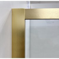 Душевой уголок RGW SV-42G 32324282-16 80x120 (золото brush/прозрачное стекло) - Превью изображения №2 — Интернет-магазин Time-Shop
