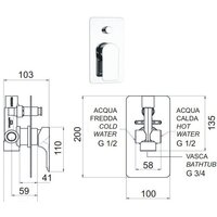 Смеситель Remer Infinity I 09 - Превью изображения №2 — Интернет-магазин Time-Shop