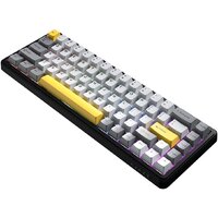 Клавиатура Ajazz AK680 Max (черный/серый/желтый) - Превью изображения №4 — Интернет-магазин Time-Shop