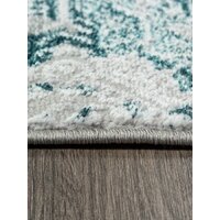 Ковер для жилой комнаты Merinos Palermo F281-OVAL-GRAY (1.6х2.3) - Превью изображения №4 — Интернет-магазин Time-Shop