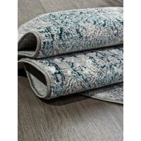 Ковер для жилой комнаты Merinos Palermo F281-OVAL-GRAY (1.6х2.3) - Превью изображения №3 — Интернет-магазин Time-Shop