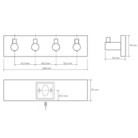 Крючок для ванны Bemeta Beta 132405212 - Превью изображения №2 — Интернет-магазин Time-Shop