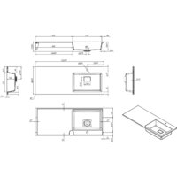 Умывальник Roxen Faber 120R 30010120R-W - Превью изображения №4 — Интернет-магазин Time-Shop