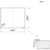 Кухонная мойка Blanco Palona 6 (глянцевый магнолия) 524732 - Превью изображения №5 — Интернет-магазин Time-Shop