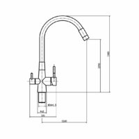 Смеситель Fashun A54029-7 - Превью изображения №2 — Интернет-магазин Time-Shop
