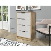 Комод Интерлиния Концепт КТ-К60 (персидский жемчуг/дуб золотой) - Превью изображения №3 — Интернет-магазин Time-Shop