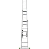 Лестница-стремянка Новая высота NV 223 алюминиевая трёхсекционная 3x8 ступеней - Превью изображения №7 — Интернет-магазин Time-Shop