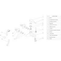 Смеситель Wasserkraft Leine 3501 - Превью изображения №5 — Интернет-магазин Time-Shop