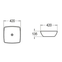 Умывальник SantiLine SL-1044 - Превью изображения №2 — Интернет-магазин Time-Shop