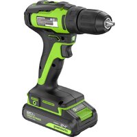 Дрель-шуруповерт Greenworks GD24DD35K2 3704007CUA (с 1-м АКБ) - Превью изображения №3 — Интернет-магазин Time-Shop