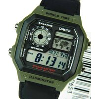 Наручные часы Casio AE-1200WHB-3B - Превью изображения №6 — Интернет-магазин Time-Shop