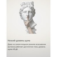 Кухонная вытяжка MAUNFELD VSQ 60 (нержавеющая сталь/белое стекло) - Превью изображения №19 — Интернет-магазин Time-Shop