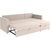 Угловой диван Mio Tesoro Тилаус короткий подлокотник (Cream) - Превью изображения №3 — Интернет-магазин Time-Shop