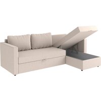 Угловой диван Mio Tesoro Тилаус короткий подлокотник (Cream) - Превью изображения №4 — Интернет-магазин Time-Shop