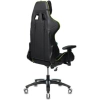 Игровое (геймерское) кресло Zombie Viking 4 Aero Green Edition (черный) - Превью изображения №4 — Интернет-магазин Time-Shop