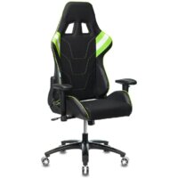Игровое (геймерское) кресло Zombie Viking 4 Aero Green Edition (черный) - Превью изображения №7 — Интернет-магазин Time-Shop