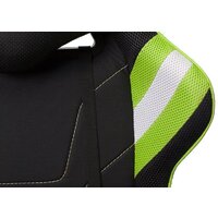 Игровое (геймерское) кресло Zombie Viking 4 Aero Green Edition (черный) - Превью изображения №9 — Интернет-магазин Time-Shop