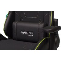 Игровое (геймерское) кресло Zombie Viking 4 Aero Green Edition (черный) - Превью изображения №10 — Интернет-магазин Time-Shop