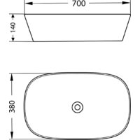 Умывальник Lauter 21393-70 + Reef 21CK8678C - Превью изображения №5 — Интернет-магазин Time-Shop