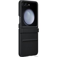 Чехол для телефона Samsung Flap Eco-Leather Case Z Flip5 (черный) - Превью изображения №4 — Интернет-магазин Time-Shop