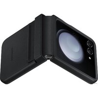 Чехол для телефона Samsung Flap Eco-Leather Case Z Flip5 (черный) - Превью изображения №5 — Интернет-магазин Time-Shop