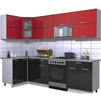 Интерлиния Мила Gloss 60-12x27 (красный/черный глянец)