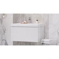  Velvex Тумба под умывальник Compo 700-0-1 tp.COM.9696.70.1Y (белый глянец) - Превью изображения №4 — Интернет-магазин Time-Shop