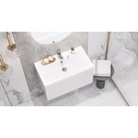  Velvex Тумба под умывальник Compo 700-0-1 tp.COM.9696.70.1Y (белый глянец) - Превью изображения №7 — Интернет-магазин Time-Shop