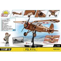 Конструктор Cobi Historical Collection WWII PZL P.11c - Превью изображения №4 — Интернет-магазин Time-Shop