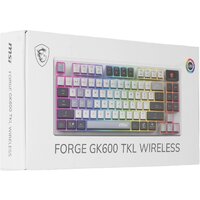Клавиатура MSI Forge GK600 TKL Wireless Sky - Превью изображения №11 — Интернет-магазин Time-Shop