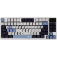 Клавиатура MSI Forge GK600 TKL Wireless Sky - Превью изображения №2 — Интернет-магазин Time-Shop