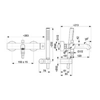 Смеситель KFA Moza 503452031 - Превью изображения №5 — Интернет-магазин Time-Shop