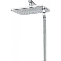 Душевая система  Hansberge H5077 (белый хром) - Превью изображения №3 — Интернет-магазин Time-Shop