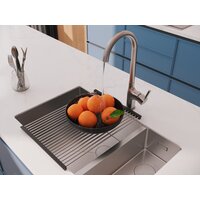 Смеситель Cersanit Elio однорычажный 68260 (сатин) - Превью изображения №12 — Интернет-магазин Time-Shop