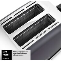 Тостер Kitfort KT-2036-5 (графит) - Превью изображения №4 — Интернет-магазин Time-Shop