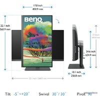 Монитор BenQ DesignVue PD2705U - Превью изображения №5 — Интернет-магазин Time-Shop