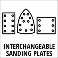 Виброшлифмашина Einhell TE-OS 18/113 3X Li - Solo 4460730 (без АКБ, сумка) - Превью изображения №4 — Интернет-магазин Time-Shop