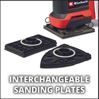 Виброшлифмашина Einhell TE-OS 18/113 3X Li - Solo 4460730 (без АКБ, сумка) - Превью изображения №13 — Интернет-магазин Time-Shop