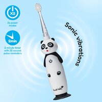 Электрическая зубная щетка Brush-Baby WildOnes Panda - Превью изображения №7 — Интернет-магазин Time-Shop