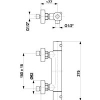Смеситель Armatura Moza 5736-010-81 - Превью изображения №2 — Интернет-магазин Time-Shop