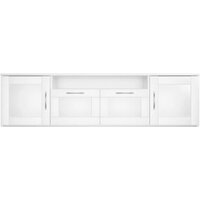 Тумба Mio Tesoro Сириус 2 двери и 2 ящика 156x47 2.02.03.330.1 (белый) - Превью изображения №2 — Интернет-магазин Time-Shop